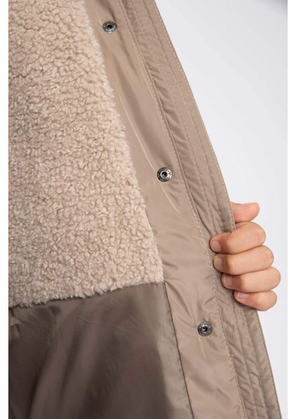 Kız Çocuk Su İtici Pelüş Astar Uzun Mont Kaban A0902A823AU