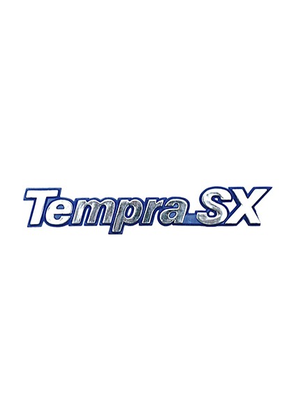 Tempra Sx Bagaj Yazı Mavi fiyatları
