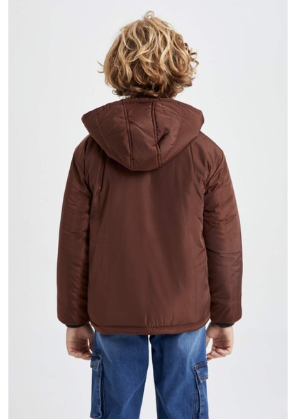 Erkek Çocuk Su İtici Kapüşonlu Mont A2265A823WN