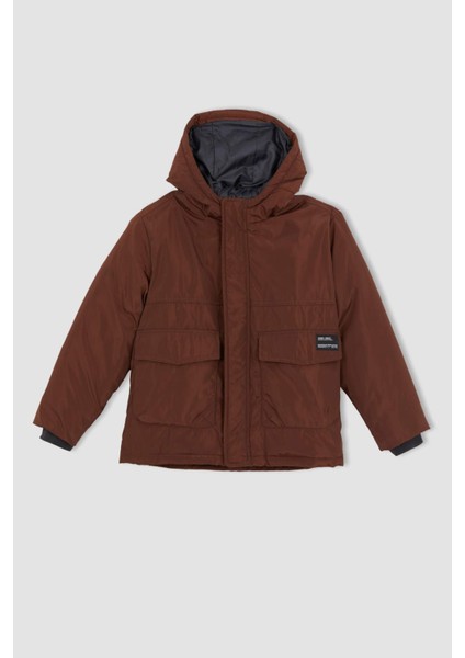 Erkek Çocuk Su İtici Kapüşonlu Mont A2265A823WN