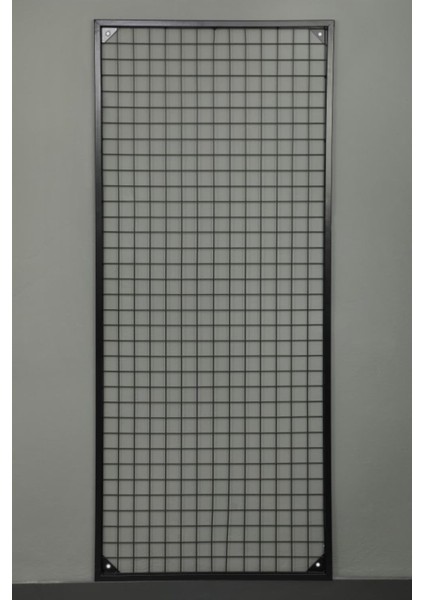 Sık Telli Tel Raf 90 cm 90*200-SIYAH