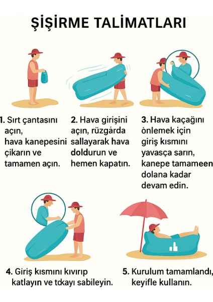 Kamuflaj Desenli Taşınabilir Şişme Yatak Festival Kamp, Plaj Outodor Için Rahat Koltuk Su Geçirmez modelleri