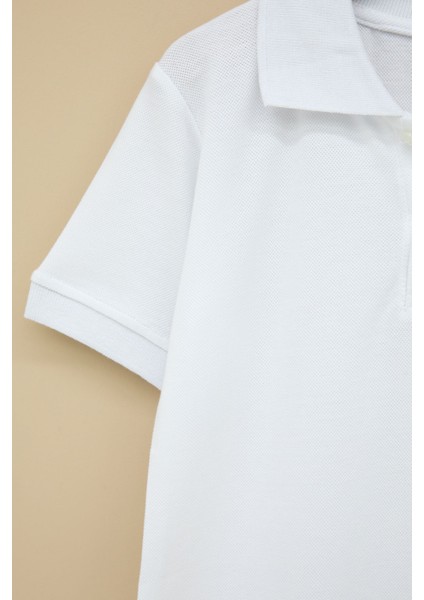 Erkek Çocuk Polo Yaka Kısa Kollu 2'li Okul Tişörtü 21412 fırsatları