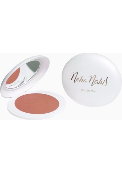 Noha Nabıl Copper Crush Allık, Işıltılı Yumuşak Mat Bitişli, Lüks Yüz Makyaj Ürünü Allık modelleri