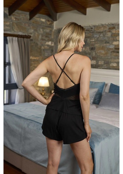 Leopar Desen Sabahlıklı 3'lü Şort Takım Cossybyaqua 26368 fiyatları