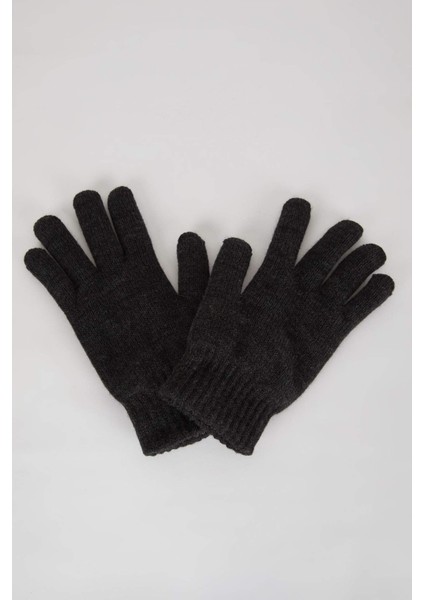 Erkek Triko Basic Eldiven V3022AZ23WN