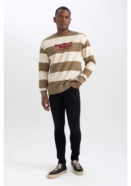 Carlo Skinny Fit Ekstra Dar Kalıp Normal Bel Ekstra Dar Paça Jean Pantolon