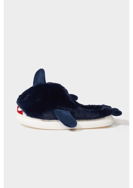 Erkek Köpek Balığı Temalı Düz Taban Panduf F0483AX25WN fiyatları