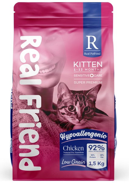 Yavru Kedi Maması Tavuklu-Kitten Food With Chicken 1,5 kg