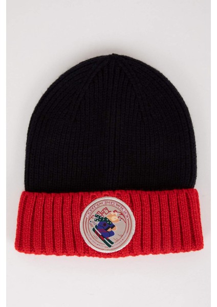 Erkek Çocuk Dokuma Etiketli Bere A5452A823WN