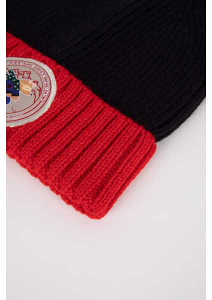 Erkek Çocuk Dokuma Etiketli Bere A5452A823WN