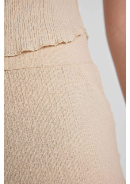 Yırtmaçlı Maxi Etek