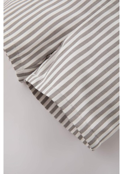 Erkek Bebek Çizgili Gabardin Tulum Z8861A223SM