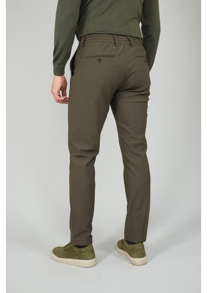 Haki Jagger Lastikli Rahat Erkek Pantolon PNS24K24005_D49 fiyatları
