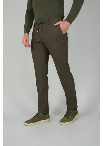 Haki Jagger Lastikli Rahat Erkek Pantolon PNS24K24005_D49 fırsatları