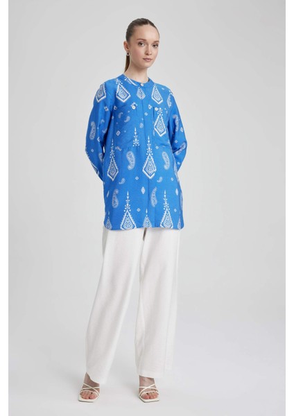 Wide Leg Geniş Paça Cepli Basic Düz Pantolon A9878AX23HS