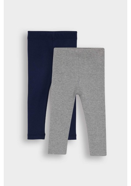 Erkek Bebek Fitilli Kaşkorse 2'li Tayt F2216A525AU