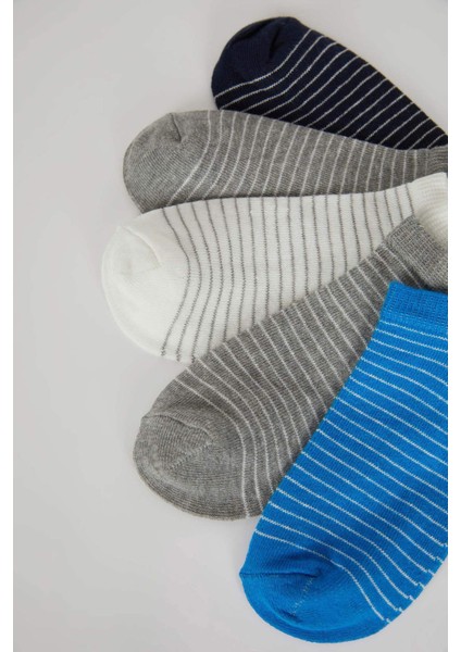 Erkek Çocuk 5'li Pamuklu Patik Çorap A6703A8NS