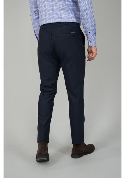 Lacivert Jagger Lastikli Rahat Erkek Pantolon PNS24K24006_D39 fiyatları
