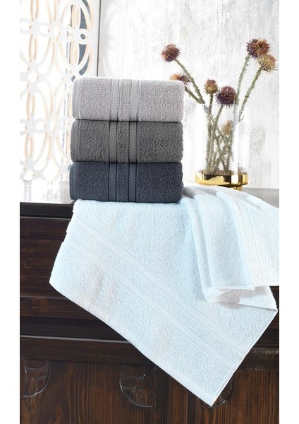 Neşe Home Sofia 4’lü El & Yüz Havlu Seti 50x90 – %100 Pamuklu, Yumuşak ve Emici fiyatları