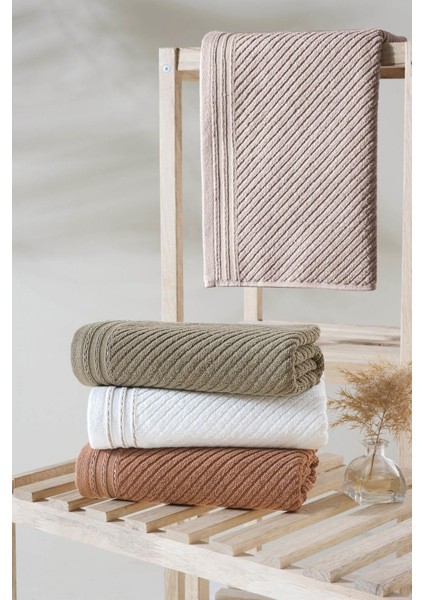 Neşe Home Valeron 4’lü El & Yüz Havlu Seti 50x90 – %100 Pamuklu, Yumuşak ve Emici fırsatları