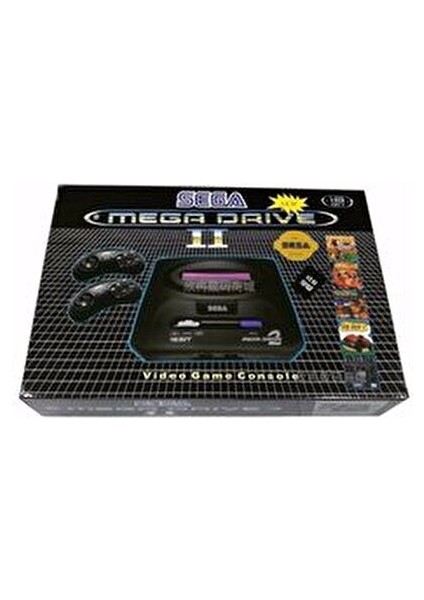 Mega Drive 2 16BIT Retro Atari Oyun Konsolu 13 Oyun