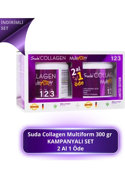 Collagen Multiform 300 gr - 2 Al 1 Öde