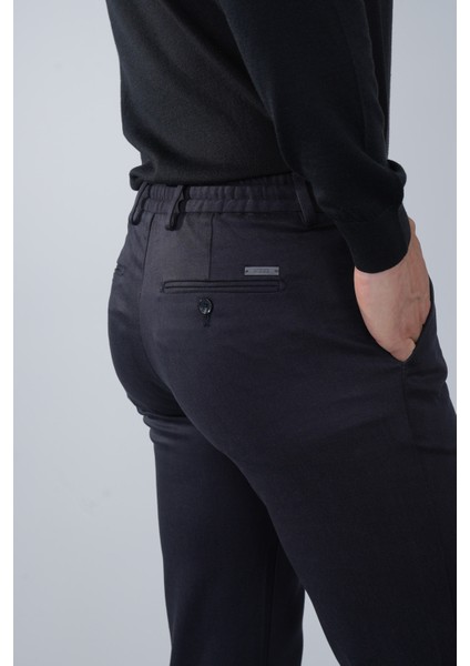 Antrasit Doğal Pamuk Lastikli Jagger Pantolon PNS24K24002_D58 modelleri