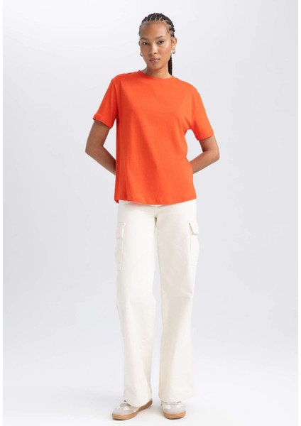 Regular Fit Kısa Kollu Tişört B0642AXNS