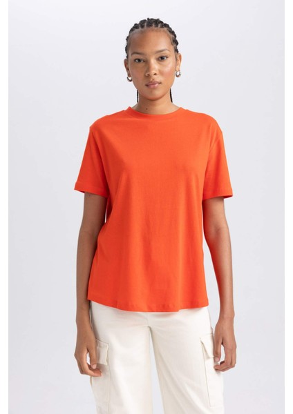 Regular Fit Kısa Kollu Tişört B0642AXNS