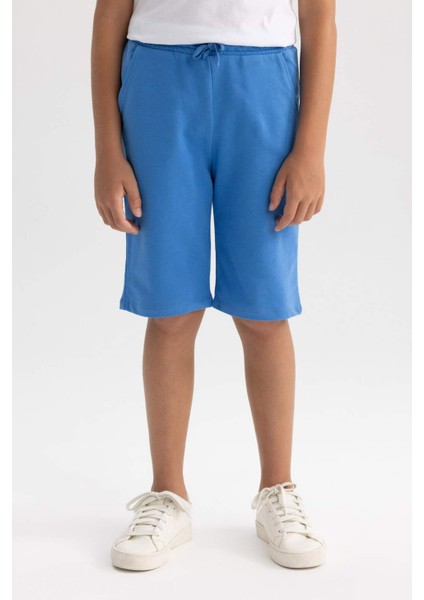 Erkek Çocuk Regular Fit Sweatshirt Kumaşı Şort B0900A8NS