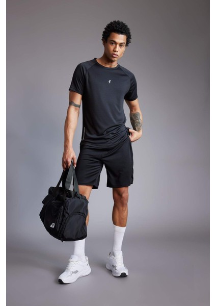 Fit Slim Fit Dar Kesim Sporcu Standart Paça Şort V3030AZ23AU