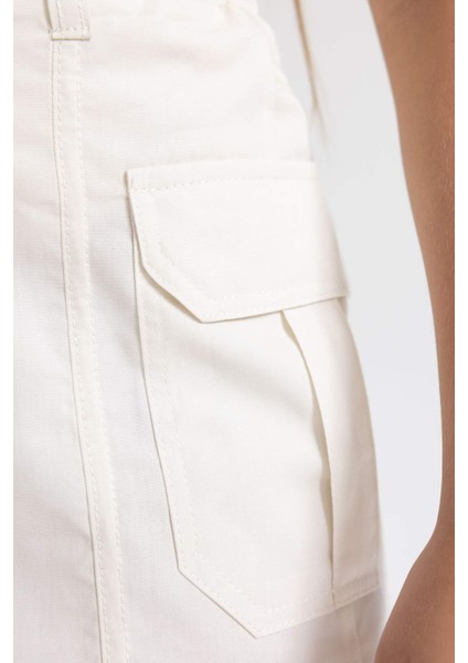 Kız Çocuk Poplin Etek B0712A823HS