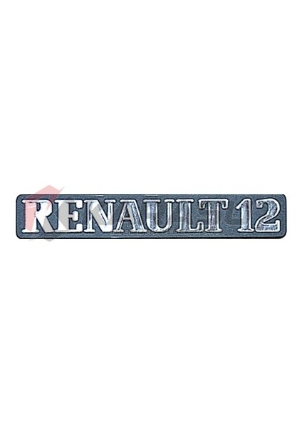 Renault 12 Bagaj Yazı