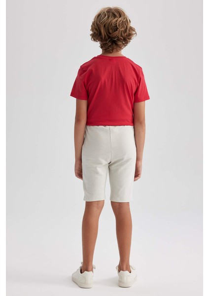 Erkek Çocuk Regular Fit Sweatshirt Kumaşı ŞORT B0900A823SM