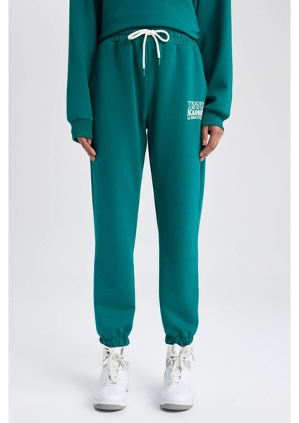 Fit Sporcu Jogger Eşofman Altı Standart Fit Jogger Skuba Dalgıç Kumaş A9630AX23AU