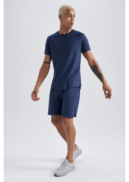 Fit Slim Fit Dar Kesim Sporcu Standart Paça Şort V3030AZ23AU