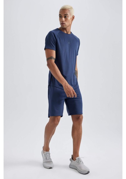 Fit Slim Fit Dar Kesim Sporcu Standart Paça Şort V3030AZ23AU