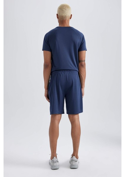 Fit Slim Fit Dar Kesim Sporcu Standart Paça Şort V3030AZ23AU