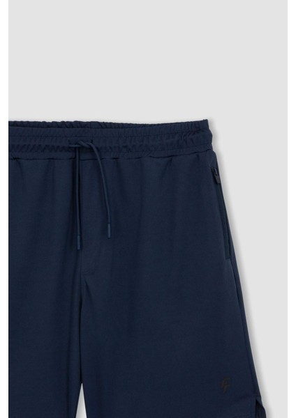 Fit Slim Fit Dar Kesim Sporcu Standart Paça Şort V3030AZ23AU