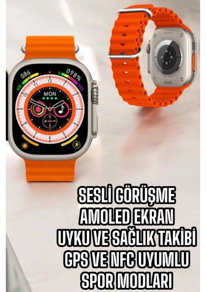 Yeni Nesil Akıllı Saat Nabız Ölçer Sağlık Ölçer ve Kalori Ölçer Uyku Takibi Nfc Özelliği fiyatları