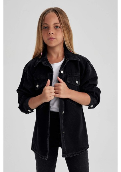 Kız Çocuk Jean Ceket A5798A823AU