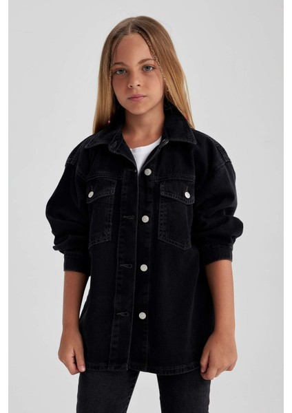 Kız Çocuk Jean Ceket A5798A823AU