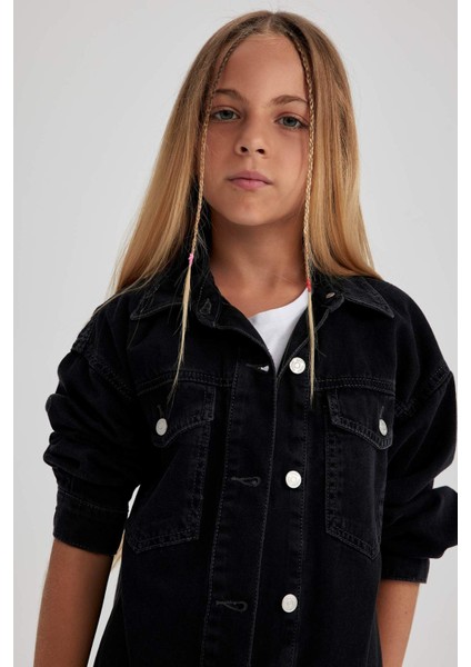 Kız Çocuk Jean Ceket A5798A823AU