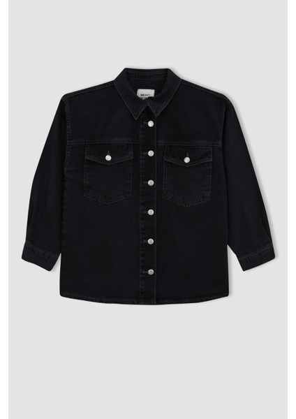 Kız Çocuk Jean Ceket A5798A823AU