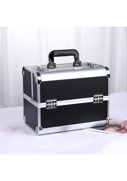 Kozmetik, El Çantası Düzenlemek ve Saklamak Için Uygun Büyük Kapasiteli Kozmetik Çantası / Kozmetik Kutusu (Yurt Dışından)