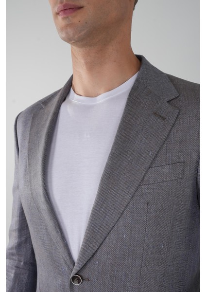 Erkek Regular Fit Yün Ceket Mavi PCK25Y25002_D35 modelleri