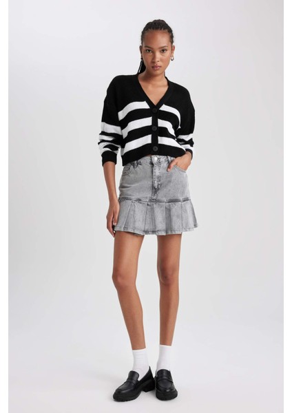 A Form Jean Pileli Mini Etek B2152AX23HS