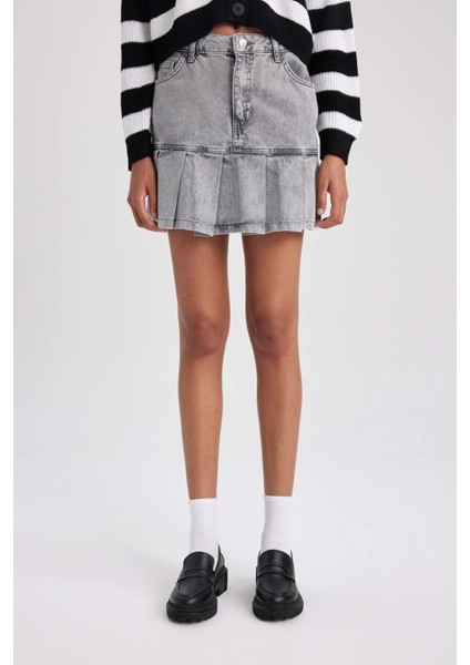 A Form Jean Pileli Mini Etek B2152AX23HS