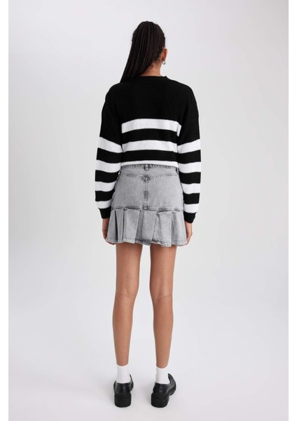 A Form Jean Pileli Mini Etek B2152AX23HS